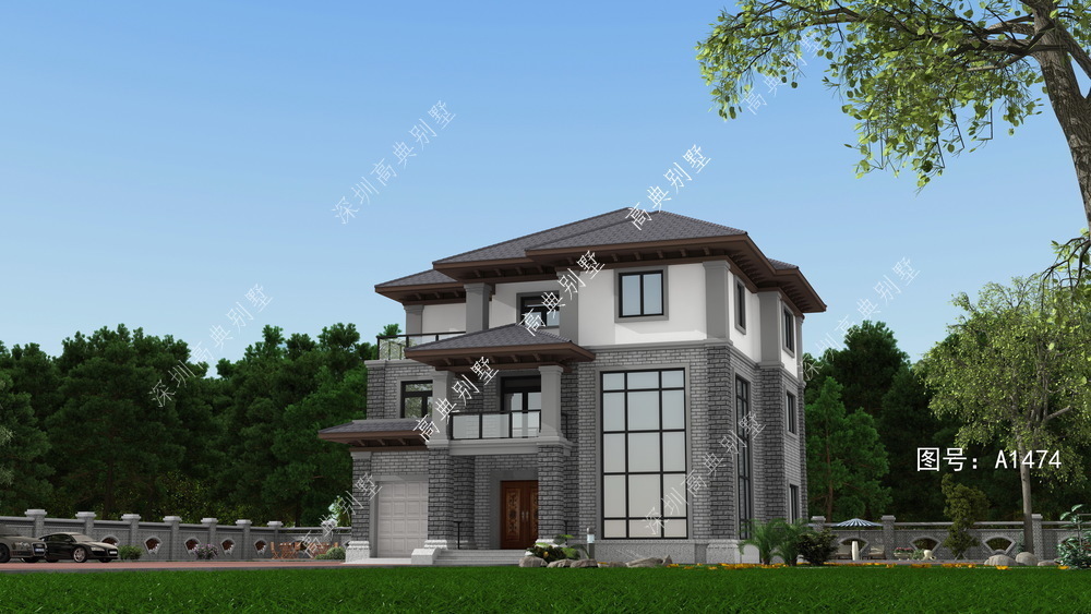 农村|这款农村别墅,采用中式风格,简单经典又大气。