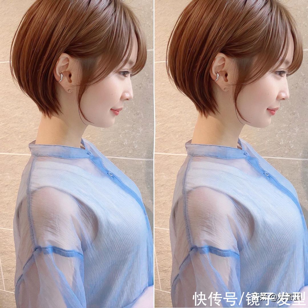 越来越多的女性短发这样剪，利落时尚又显瘦，忍不住也想剪同款