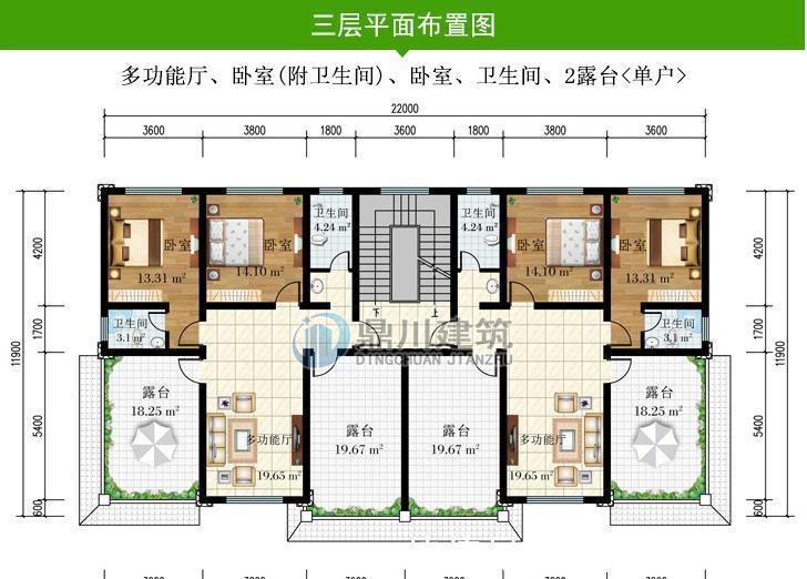 进深|5款农村双拼别墅,气派非凡,两兄弟建在农村低调而舒适