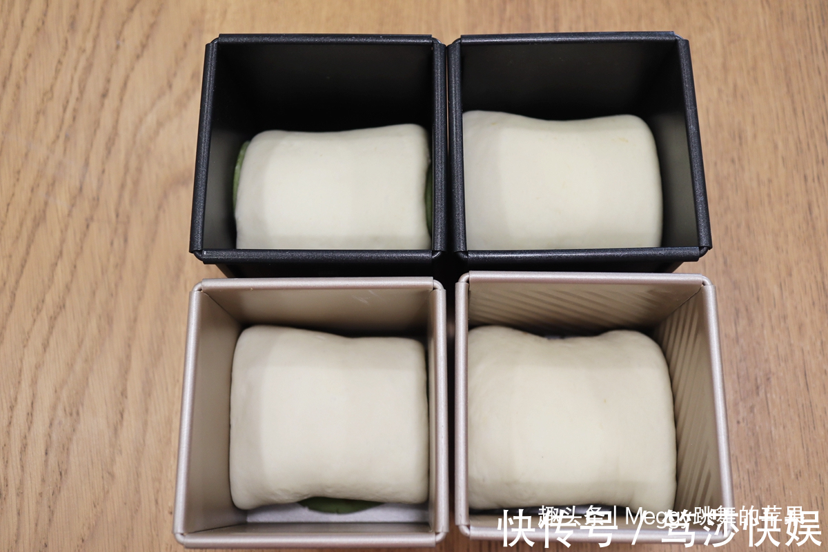 保鲜膜|真佩服苹果姐，1块面做4个2馅2味的吐司，早餐零食还愁啥