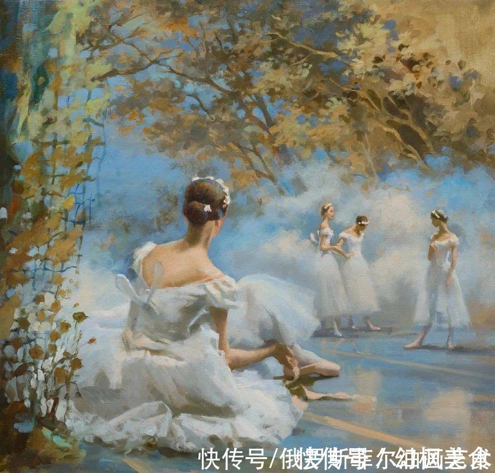 沃斯特雷佐娃!俄罗斯画家阿纳斯塔西娅·沃斯特雷佐娃漂亮油画作品欣赏