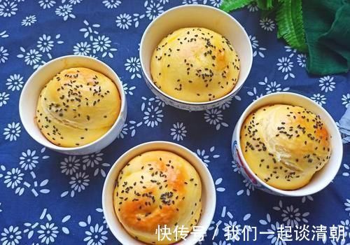 烤箱|教你做独家懒人面包，1碗面粉3个鸡蛋，不用烤箱，蓬松柔软又香甜