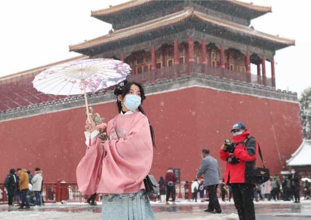 北京市|多路直击北京降雪