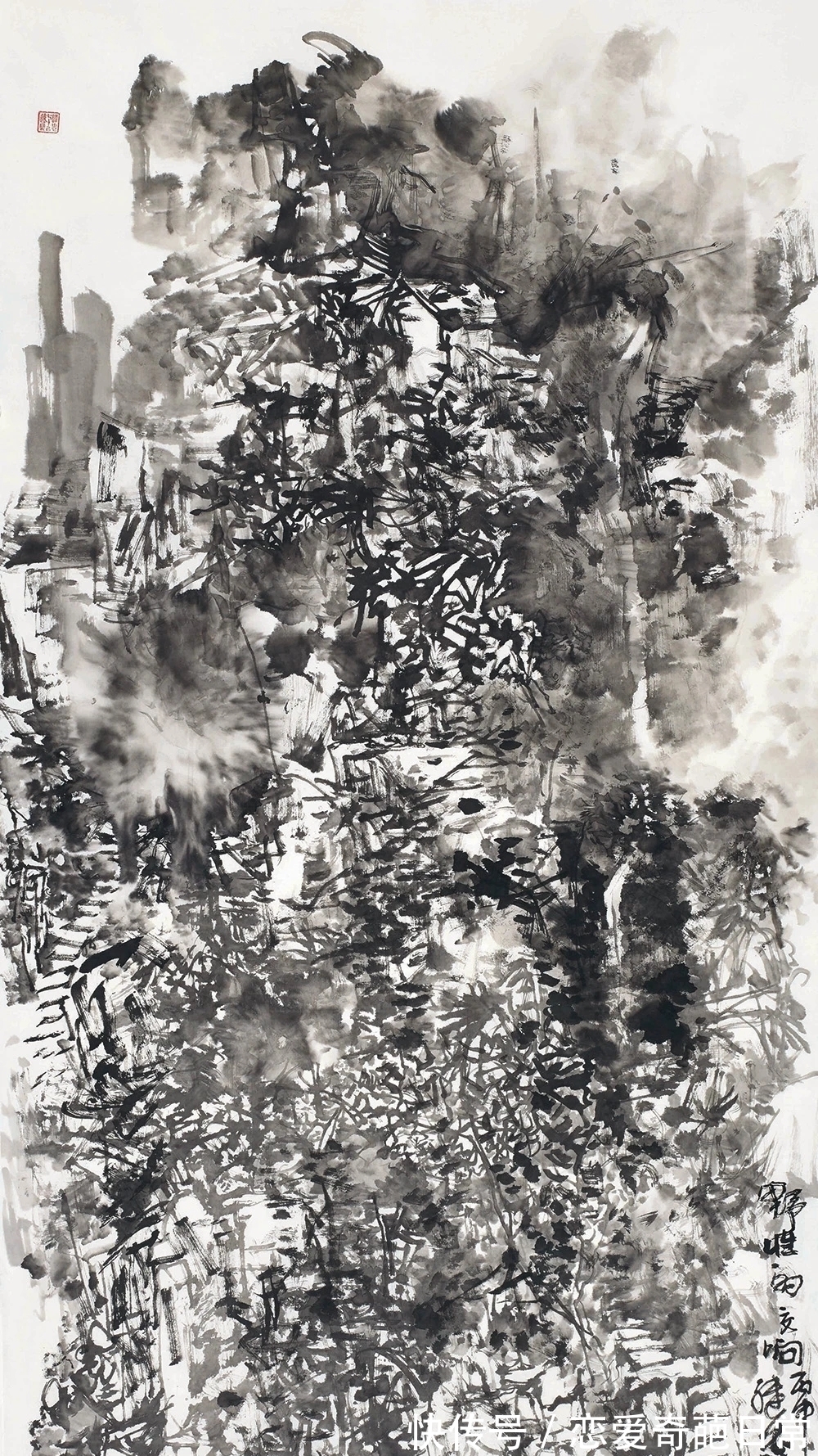 水墨|怡情水墨|马继忠山水画