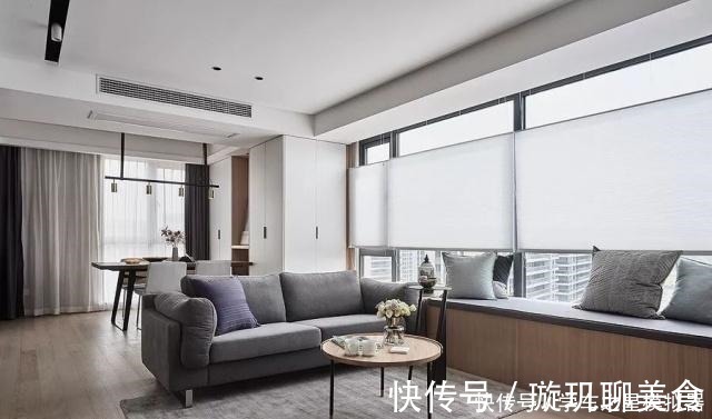 次卧|一样的80㎡,他家装修出的效果为什么这么宽敞,超大客厅真棒!