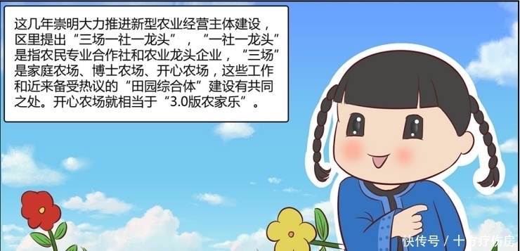 漫画|【连环漫画】“乌小哈”和“乌小娘”，向你安利崇明开心农场~