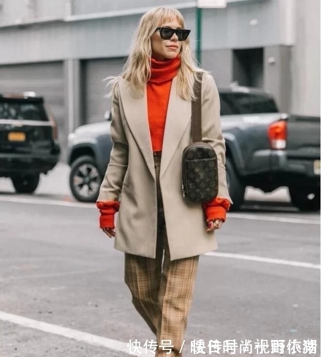 穿搭 “阔腿裤”大势已去,今年流行用这条裤子配风衣,时髦显瘦又洋气