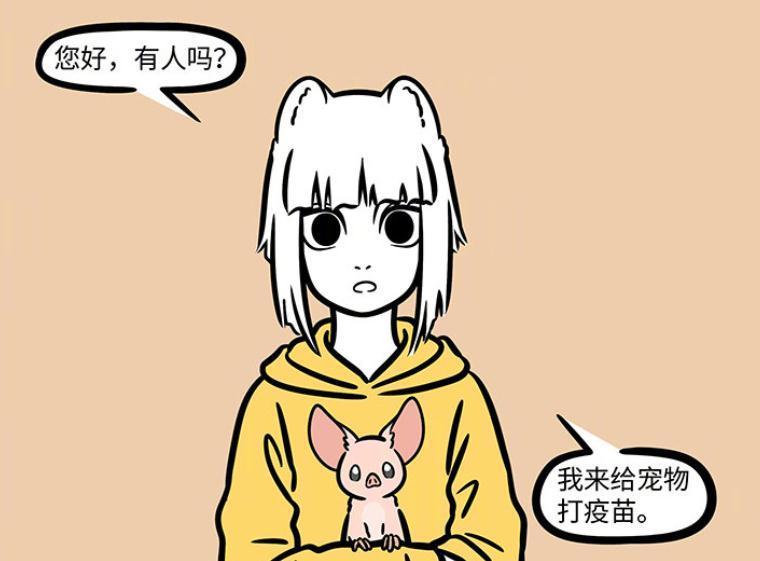 分身|非人哉:九月带着徐哼唧打疫苗,观音再度化身为猫,已被绝育