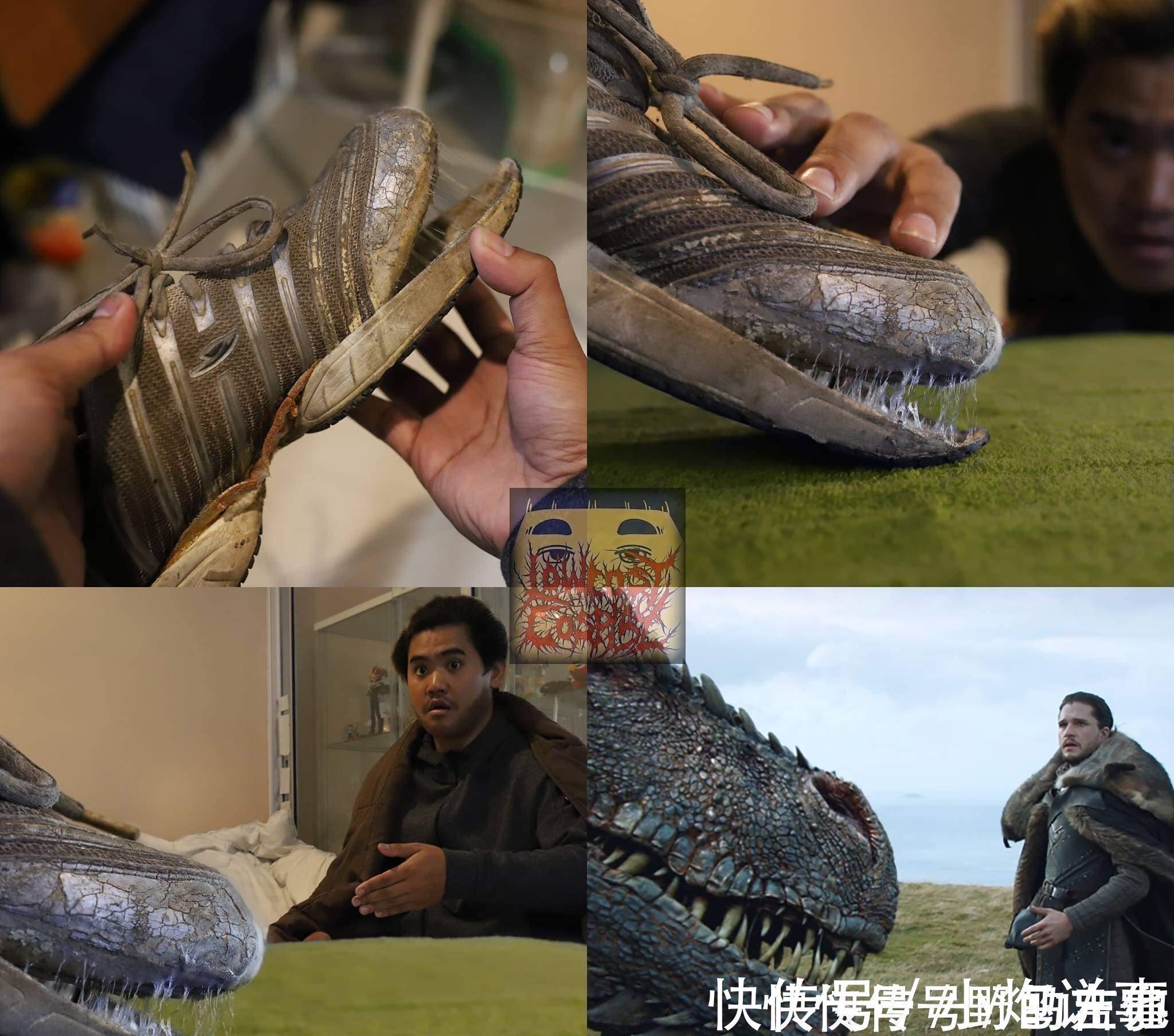 颜值担当|泰国小哥用脚COS哥斯拉，用牙膏还原异形，看到小丑后我跪了