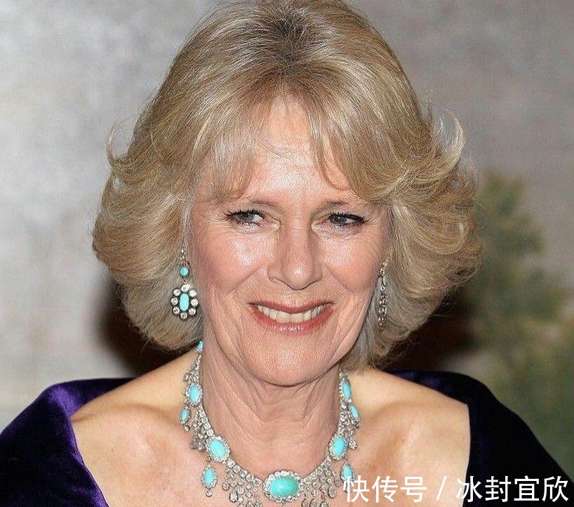 伊丽莎白|卡米拉的蛇形项链20年前做情人时查尔斯送的,蛇蝎气质一目了然