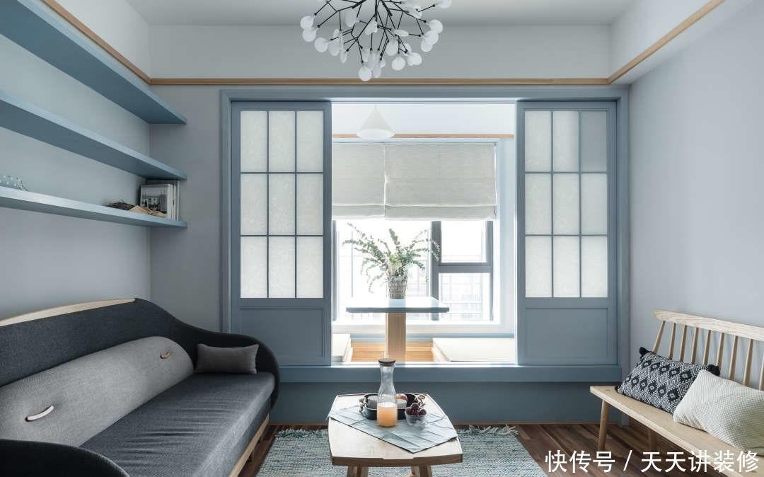 房屋|72平的小户型,清新亮丽的北欧风,从进门就开始与众不同