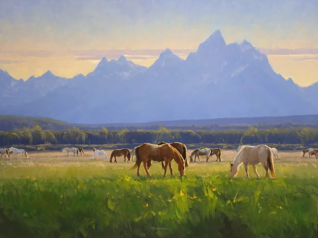 科罗拉多州@斯泰西·彼得森:半路出家的女画家,笔下的风景堪称一绝