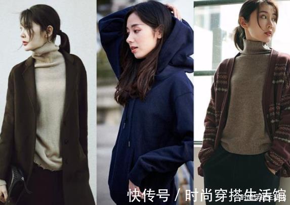 针织衫|秋冬的衣服别买太多,真正有品位的女人,备上这几件基础款就够了