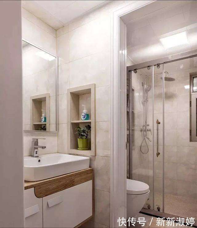 承重墙|我家卫生间小到柜子放不下,老公用这一招解决收纳问题,好机智!