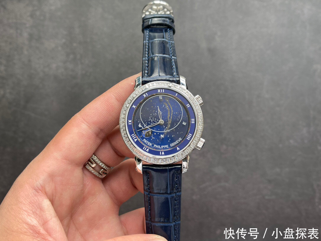 月相盘|百达翡丽5102超级复杂功能时计星空腕表