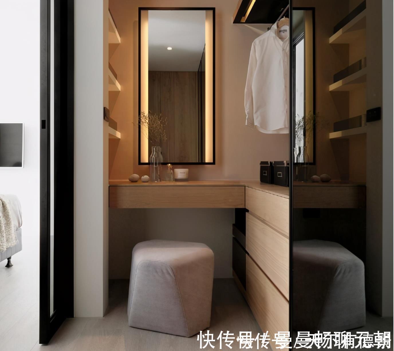 搭配|现代标准空间，灰度空间搭配清玻墙面，令人意犹未竟的性冷淡风
