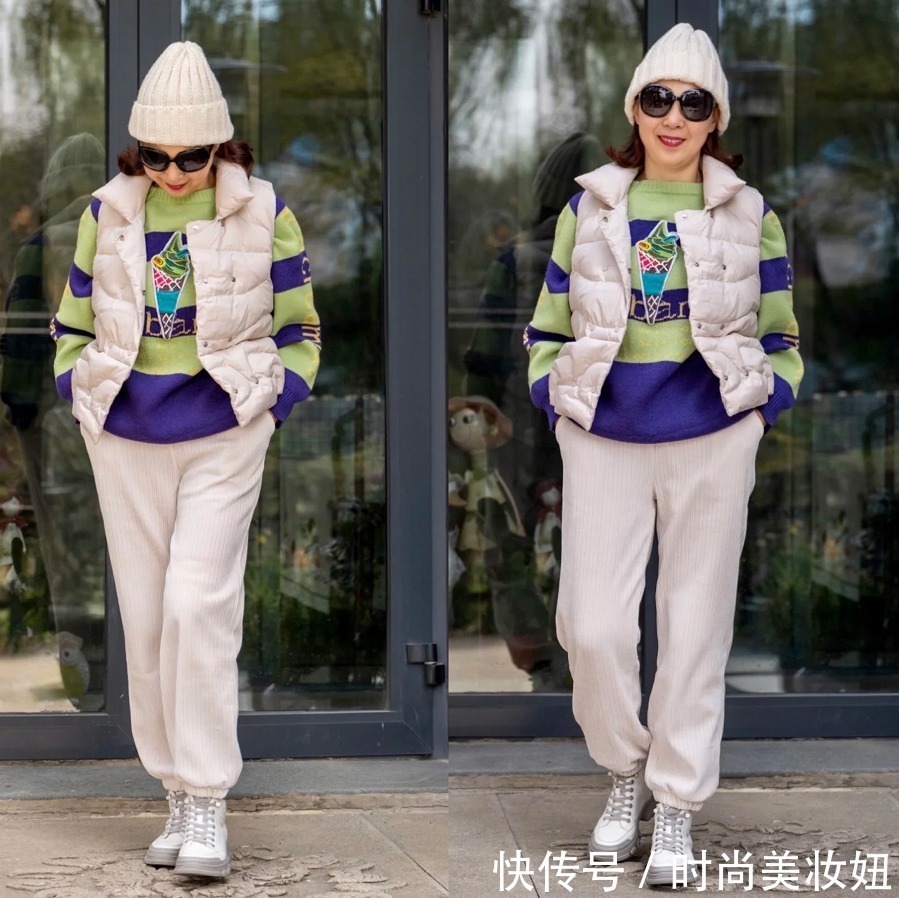 搭配 年过60岁又怎样?看这位奶奶穿搭洋气减龄,中国大妈该学学