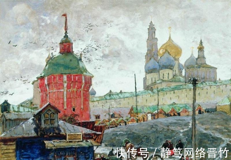 康斯坦丁|俄罗斯印象派画家,康斯坦丁诺维奇加勒巴多夫,油画作品欣赏