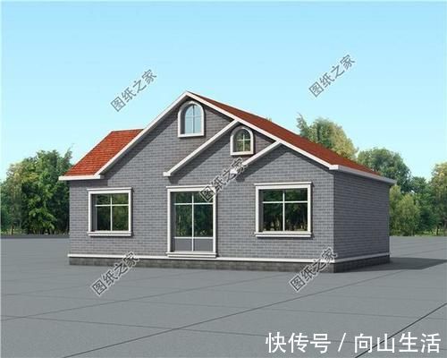 户型|适合农村75平宅基地的自建房图,总有一款是你的心头好