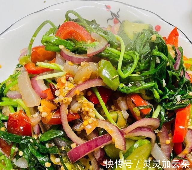 炒长菜——妈妈的创意菜,一盘吃足12种食材,零难度花样蔬菜做法!