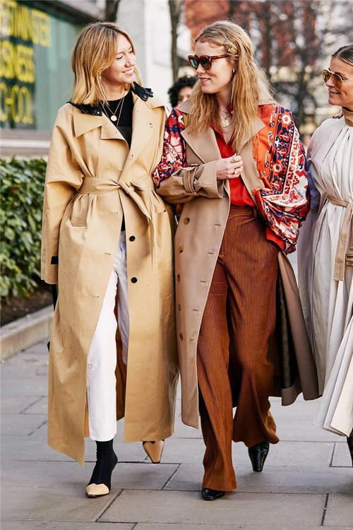 气温回升，及时get风衣的3种搭配法则，紧跟时尚潮流