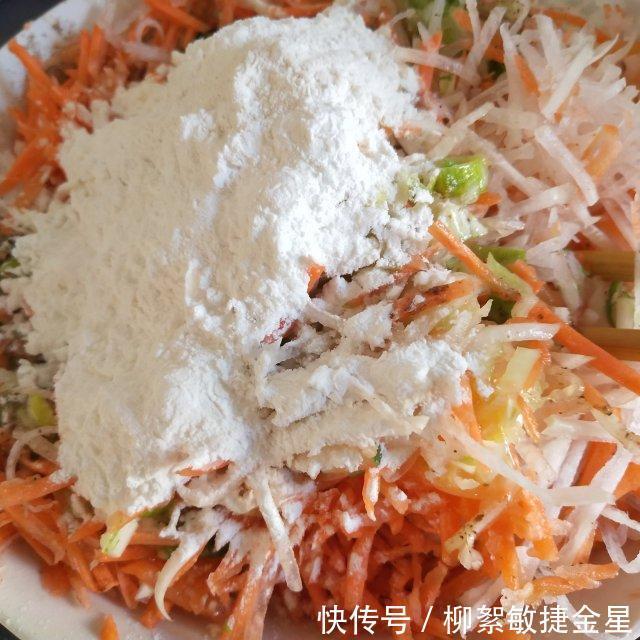 白萝卜|白萝卜丸子,外酥里软,喷香好吃