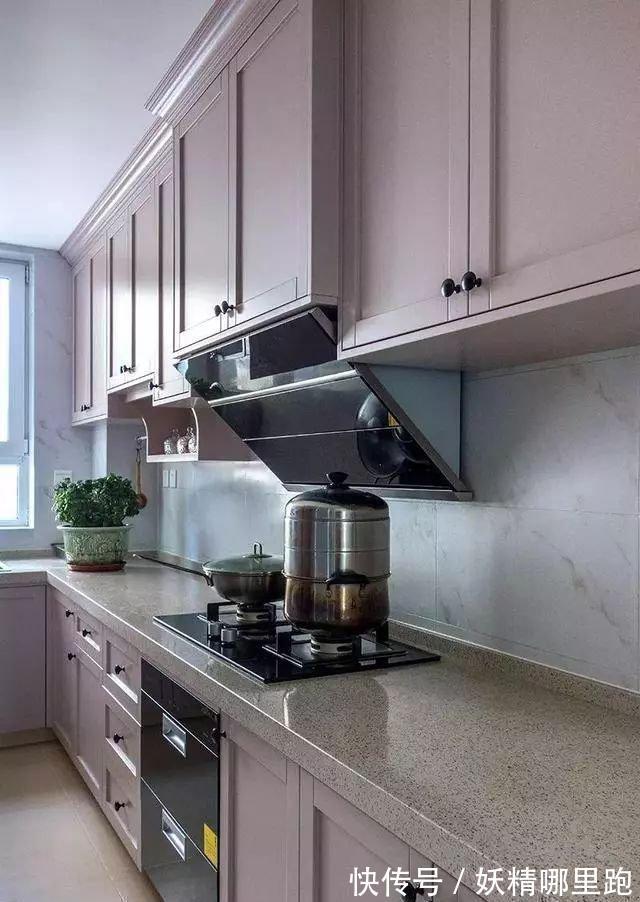 泡泡茶|127平美式风三居装修,不管是布局还是色彩搭配,都值得借鉴