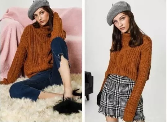 毛衣 不管多少岁的女人,买“毛衣”多挑3个显白色,穿对了减龄又高级