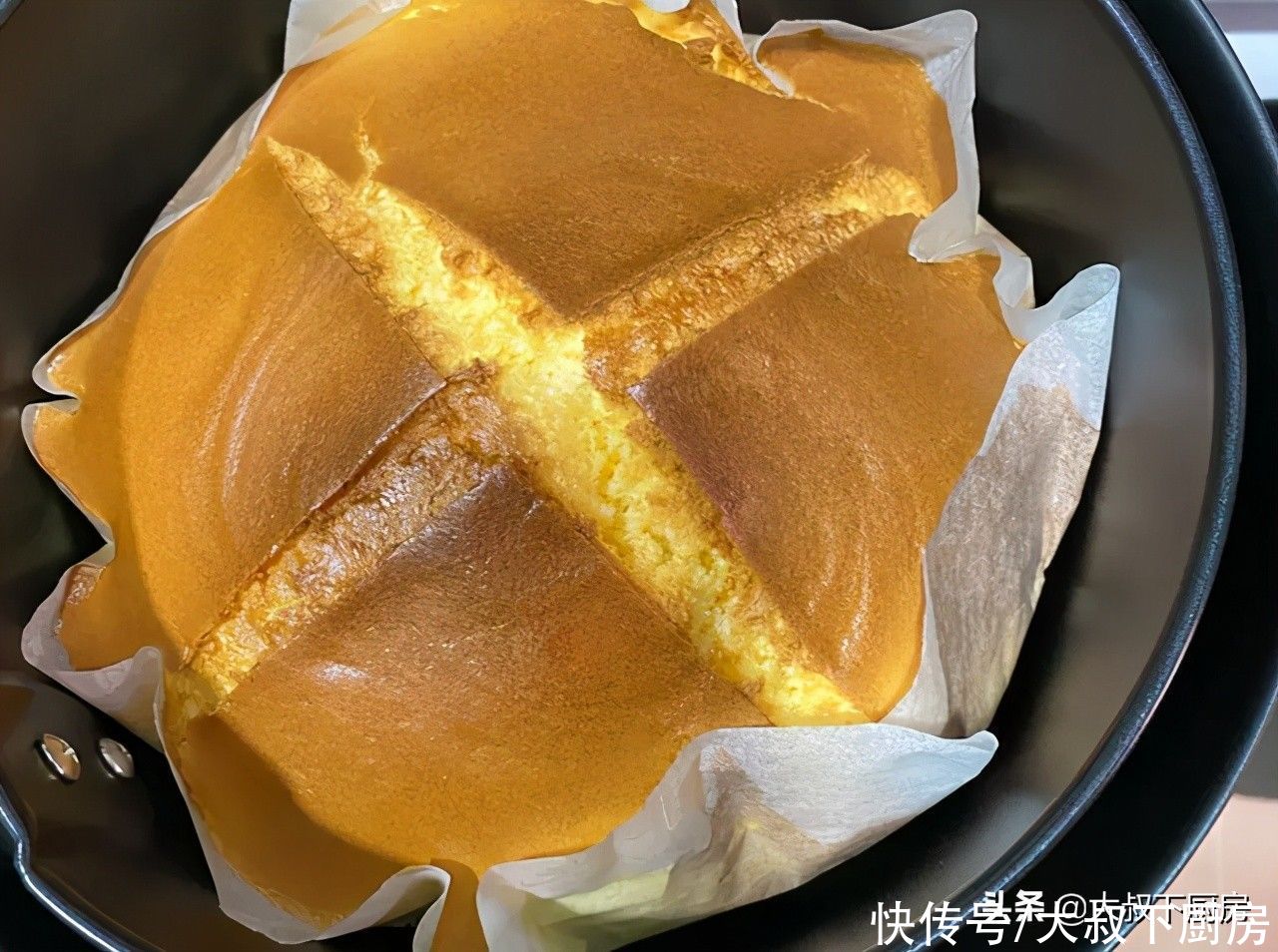 松软|没烤箱也能做！大叔教你古早味蛋糕，绵密松软，简单易学，超好吃