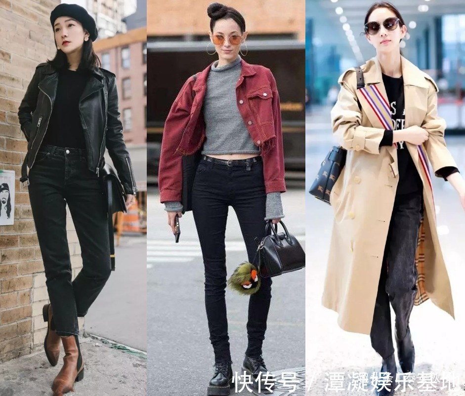 露脚踝 “露脚踝”已经过时!时尚博主的秋冬“保暖术”穿搭:很美很高级