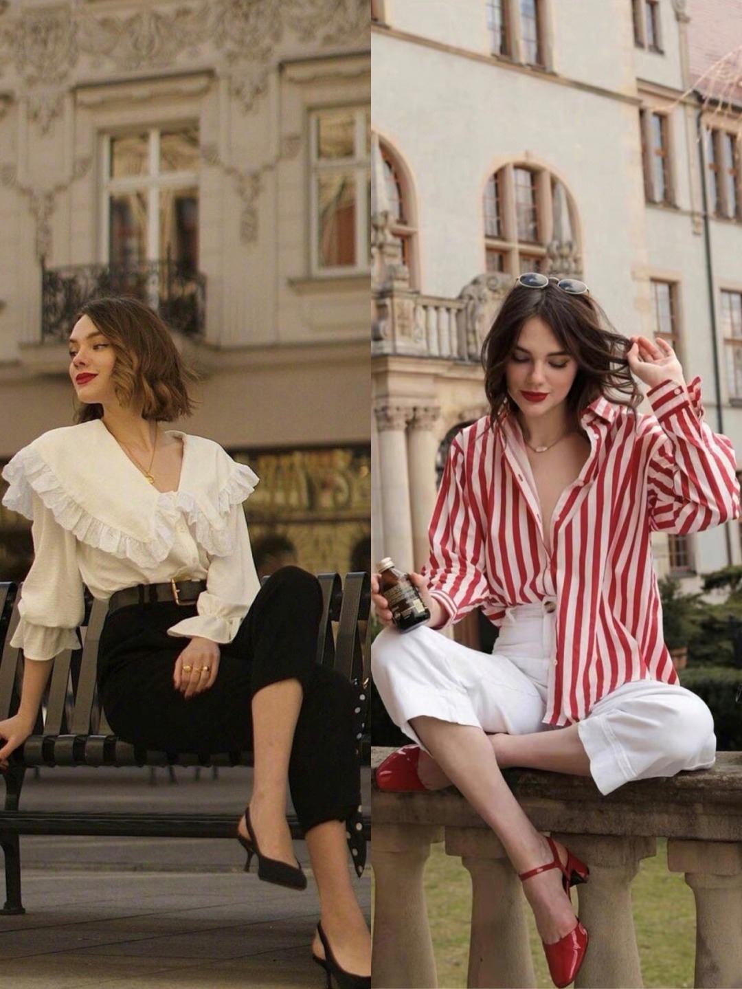 法国博主的“慵懒风”穿衣经来袭,优雅又小性感,谁穿谁有气质