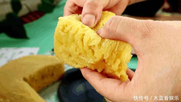 好看|广式早茶“黄金糕”,不用烤箱就能做,像鱼翅像蜂窝,好看又好吃
