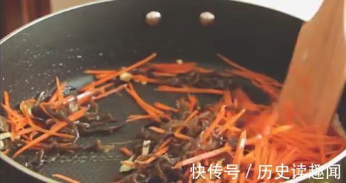 胡萝卜丝|鱼香肉丝:简单实用,肉质鲜嫩