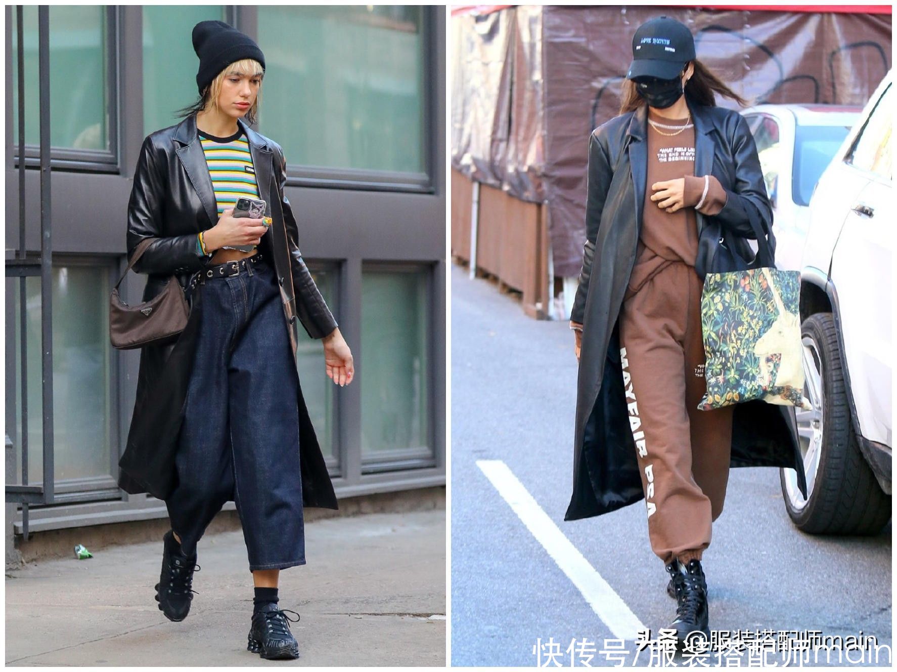 皮衣穿着不好看？大多数是版型没选对，学会这4点很重要