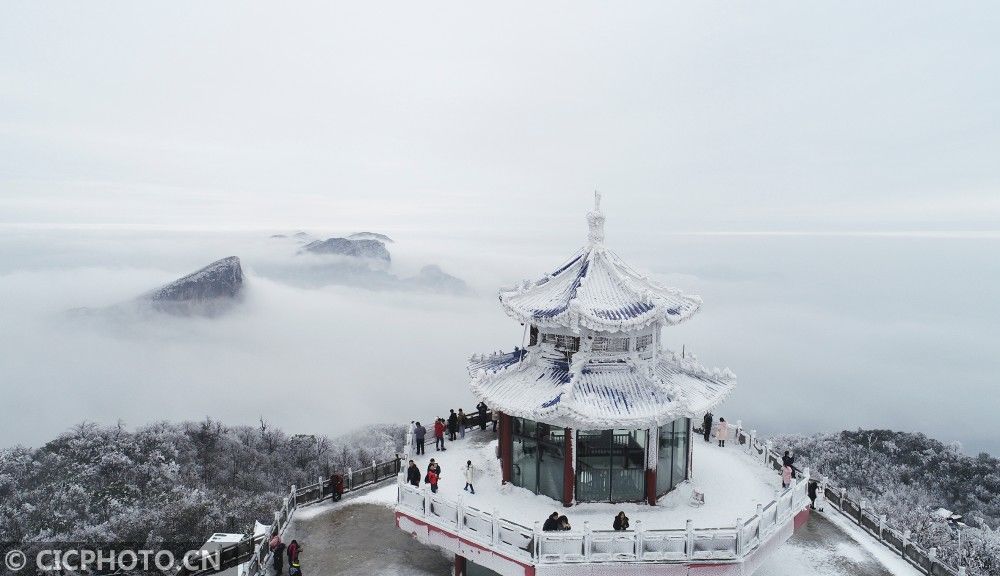 美景|湖南张家界：冬雪美景入画来