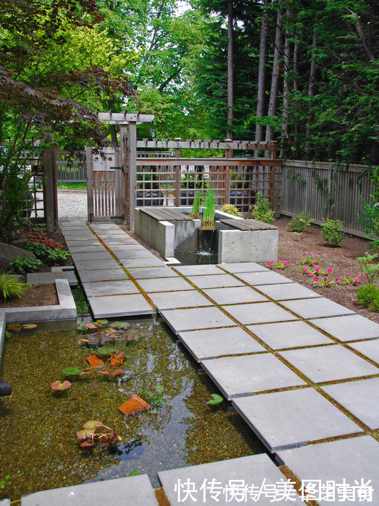 小院|现代日式混搭小院,没想到这么融洽舒适,这样的院子给我来一打!