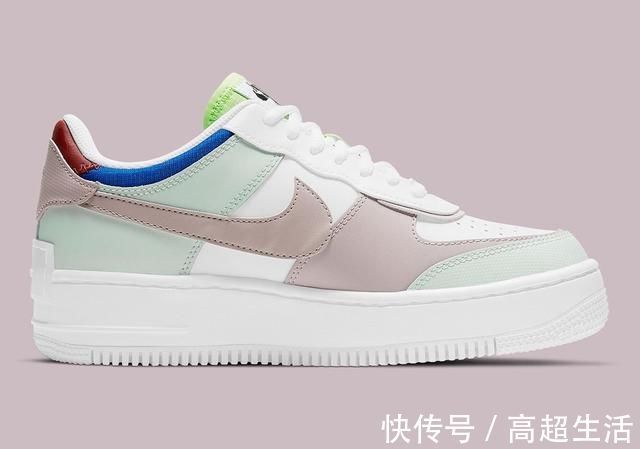 nike 重叠解构+像素风点缀!这双全新Air Force 1看点真不少
