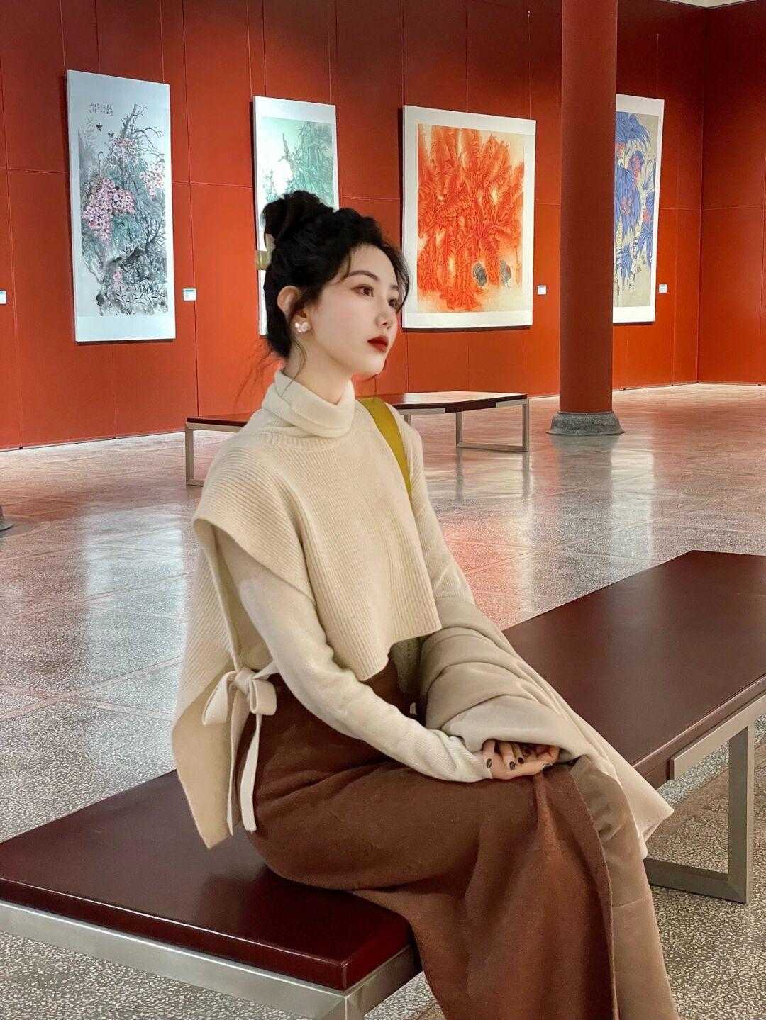 毛领|收起长款大衣吧!小众高端才够惊艳,贵气知性