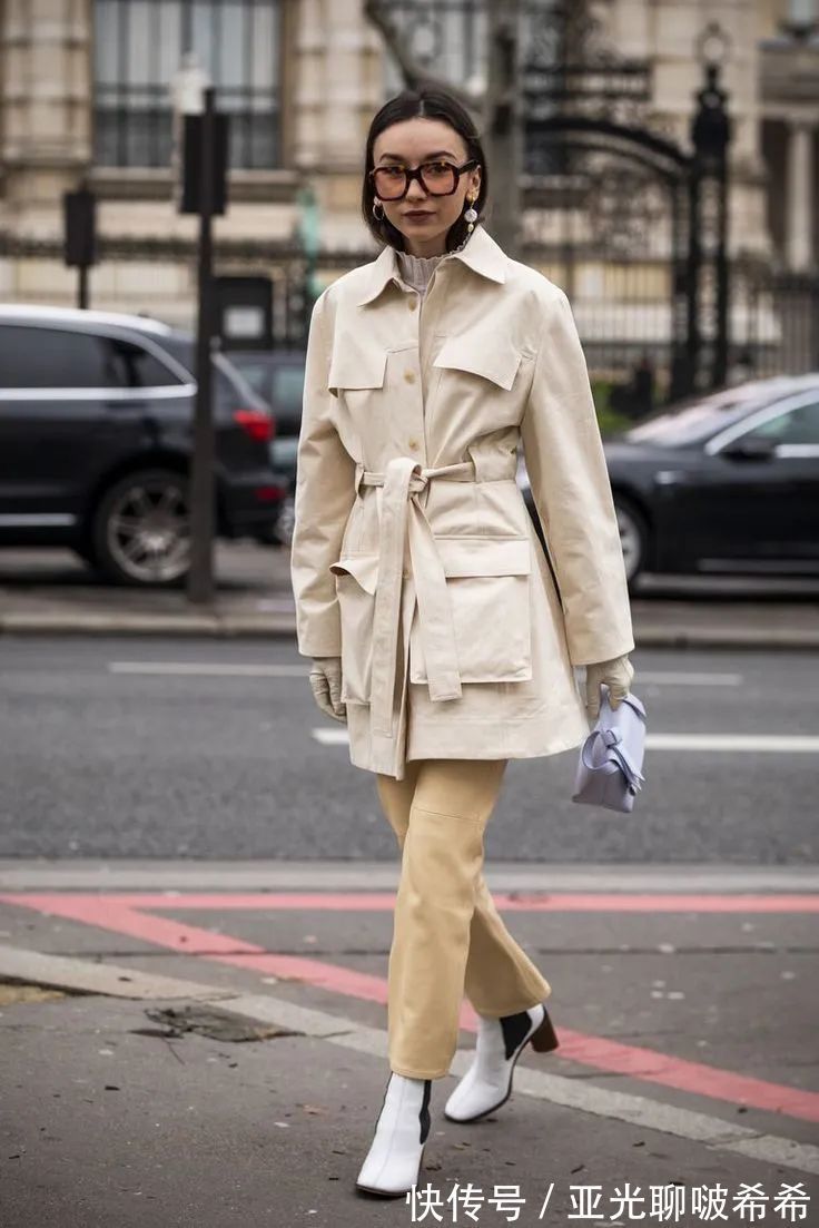 直筒裤 九分裤+短靴=入冬最潮搭配套路,显瘦显高帅翻天!