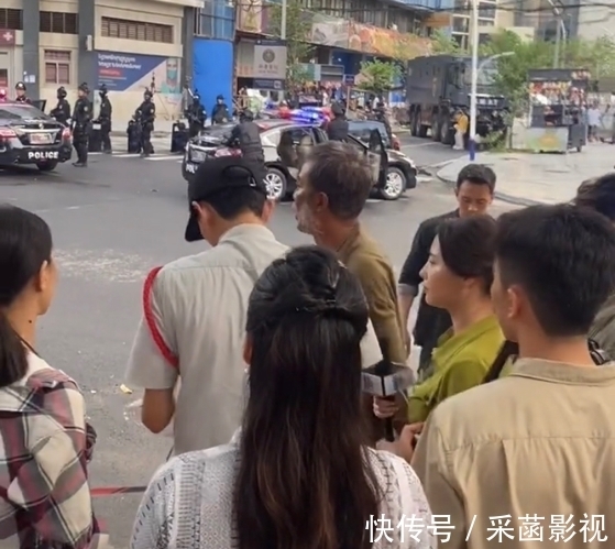 龙城岁月|广东珠海:任达华拉红线拍电影,鬓毛已经白了不少,还有粉丝围观