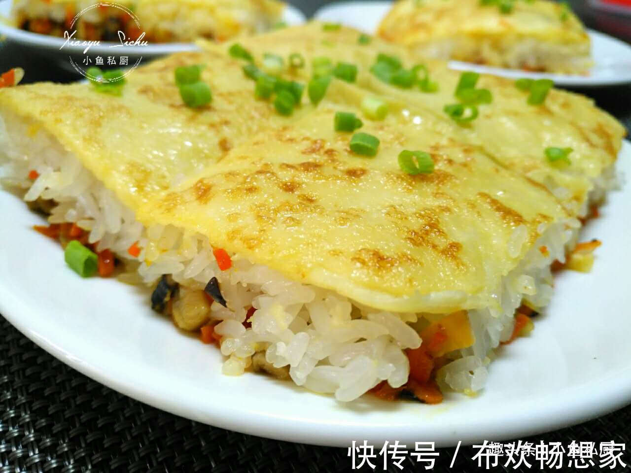 1斤糯米,2个鸡蛋,锅里一煎,喷香解馋,孩子大人吃不够