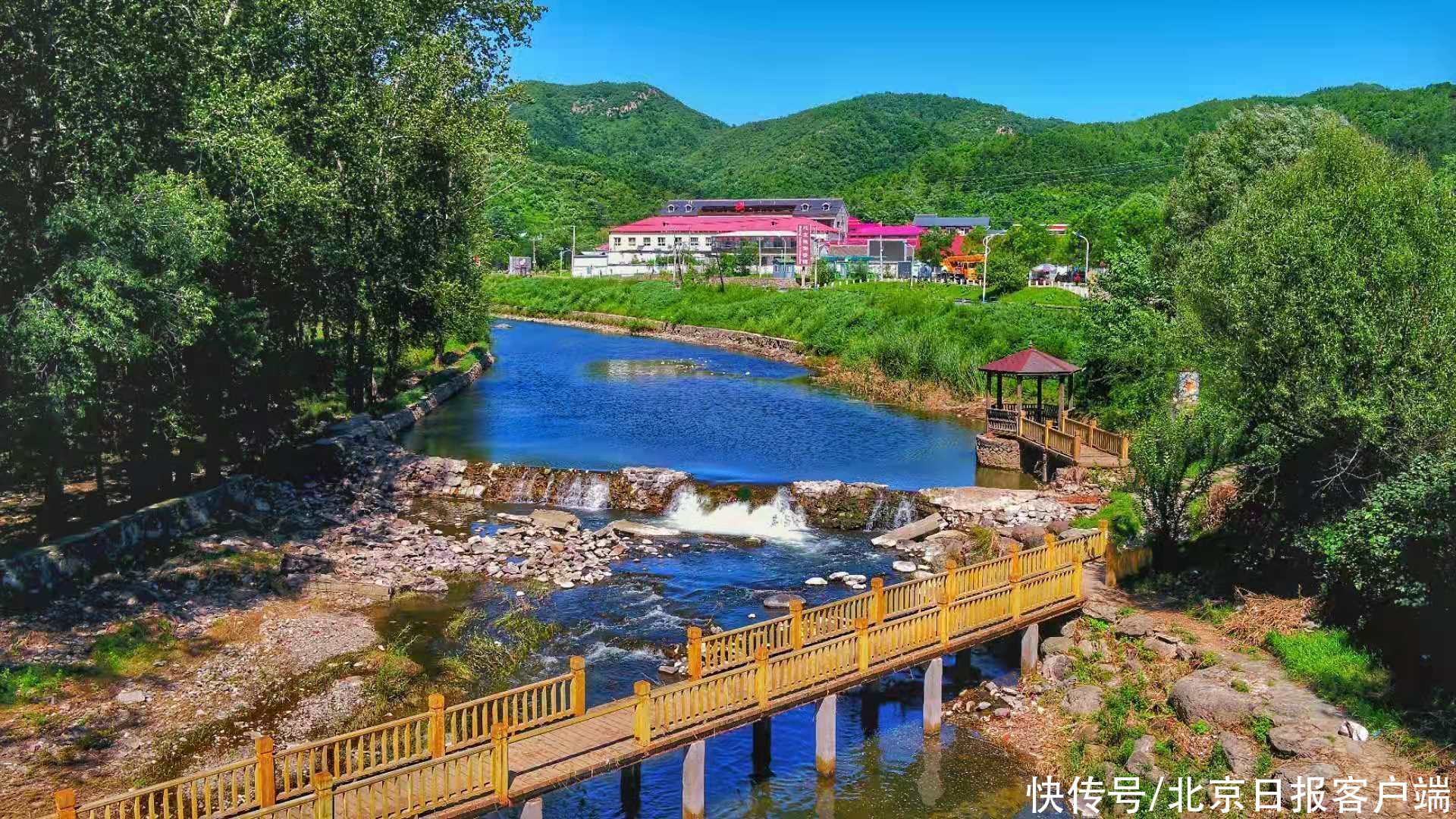 一步水景一步夏！北京有处“清凉山谷”