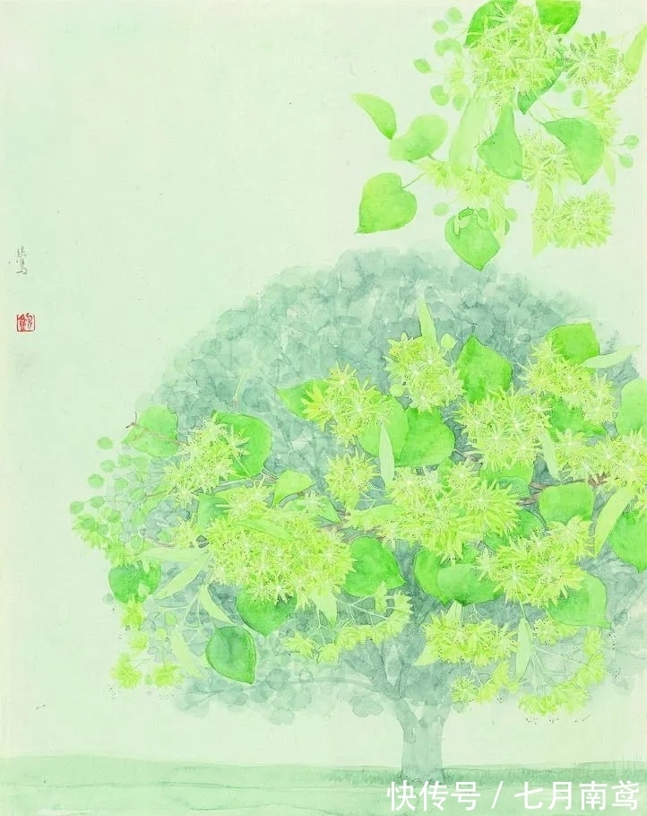 鲍莺|女性画家特有的审美情调,被她释放的淋漓尽致|鲍莺花鸟画