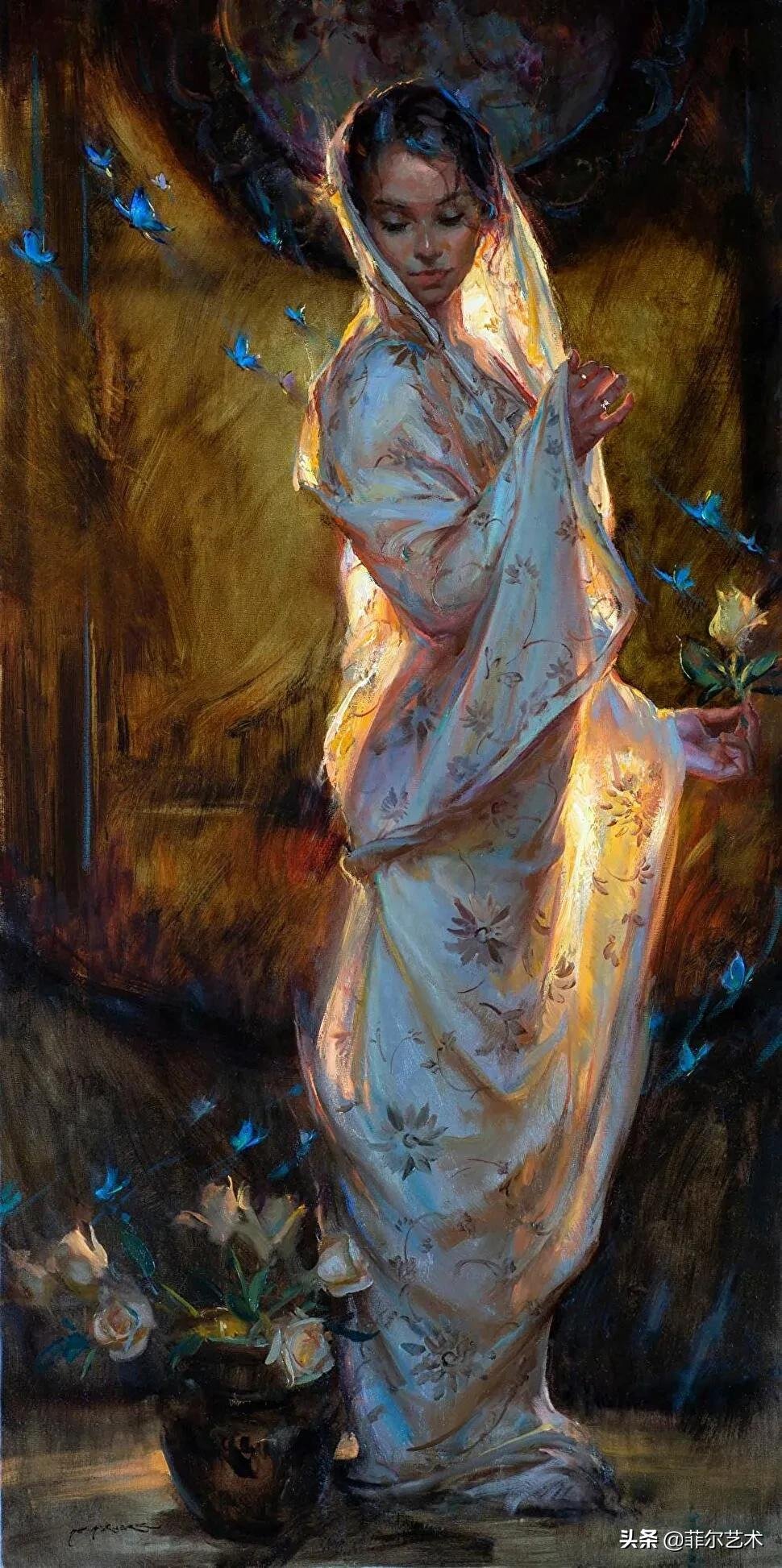 华金·索罗拉|美国画家丹尼尔·格哈茨的油画艺术作品欣赏