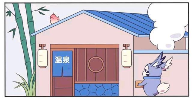 梦琪|王者荣耀漫画：女生泡温泉是什么样子；梦琪和女英雄一起泡温泉！