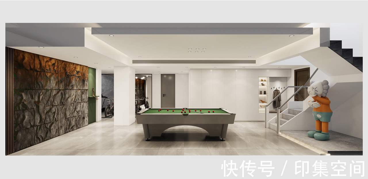 装修设计|鹿山台底跃370㎡现代极简风装修设计