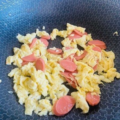 火腿|懒人最爱的火腿青菜炒鸡蛋,因为它我都爱上做饭了