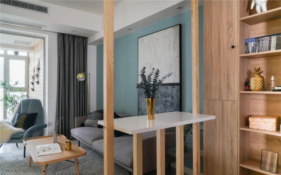 木格栅|房子那么小还砌什么墙?挤爆了!现在别人家小户型都这样做隔断!