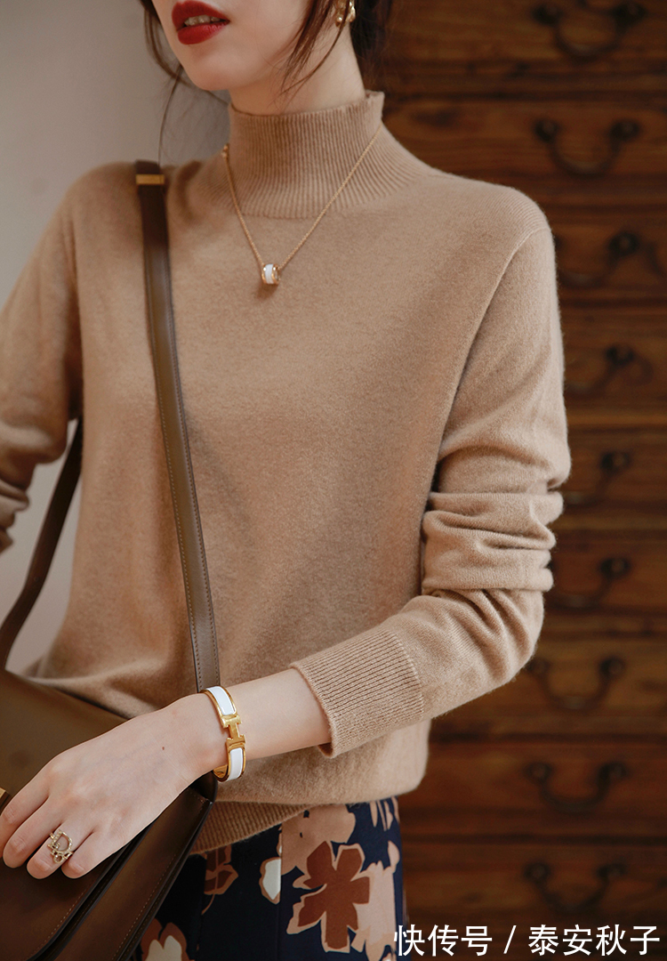 羊绒 秋冬穿毛衣时,技巧是关键!学会“选款+搭配”:轻松穿出高级感