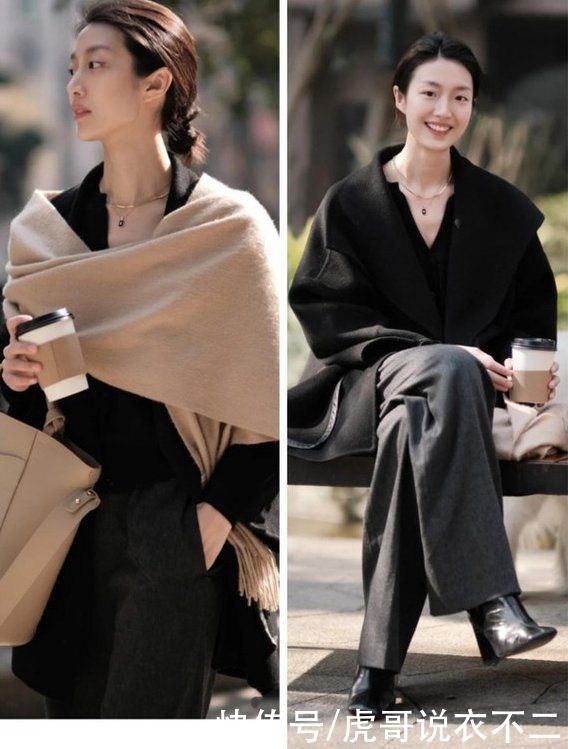 气场无关身高，1米6博主早春搭配范本，每一套都好高级大气